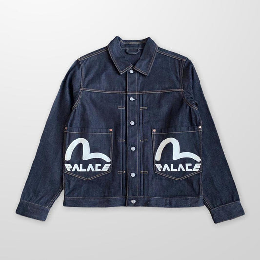 Palace x Evisu Classic Seagull Denim Jacket