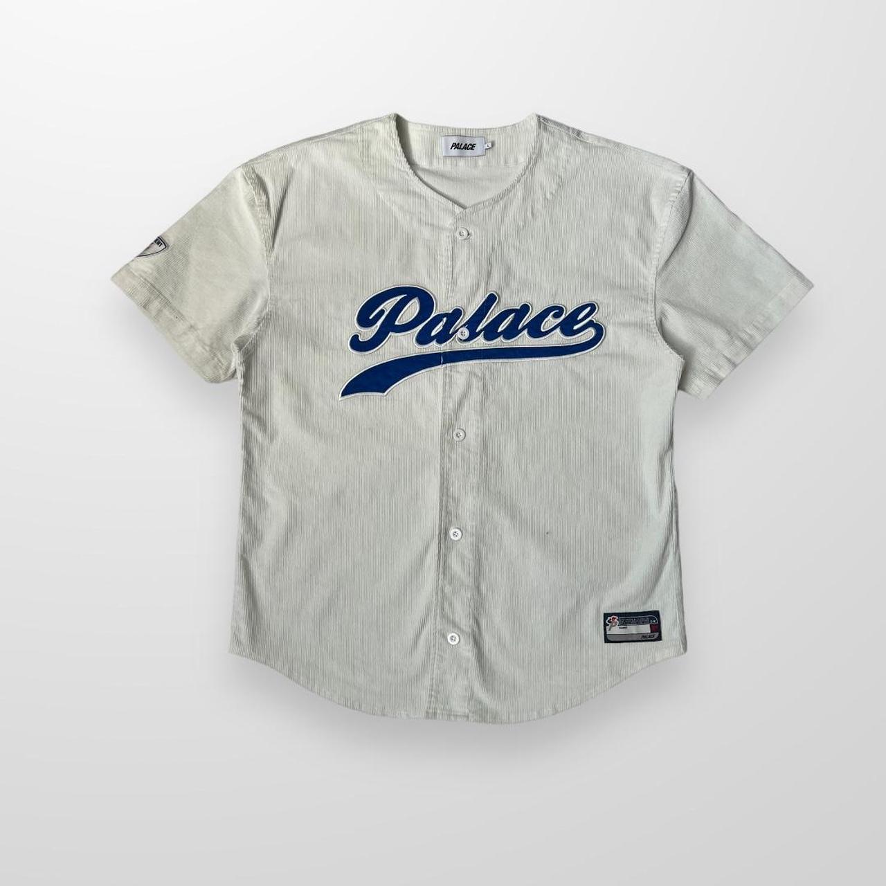 Palace Cord Baseball Jersey Navy