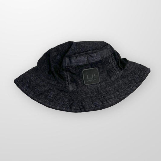 CP Company Co-Ted Metropolis Patch Bucket Hat With Detachable Logo & Stash Pocket
