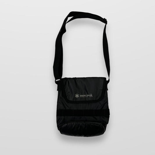 Snow Peak Side Bag In Black