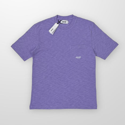 Palace Slub Pocket Zig Zag T-Shirt In Violet / Purple
