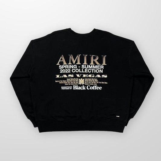 Amiri Spring Summer 2022 Sweatshirt In Black