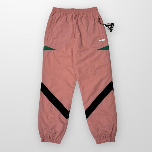 Palace Panelled Shell Joggers In Pink