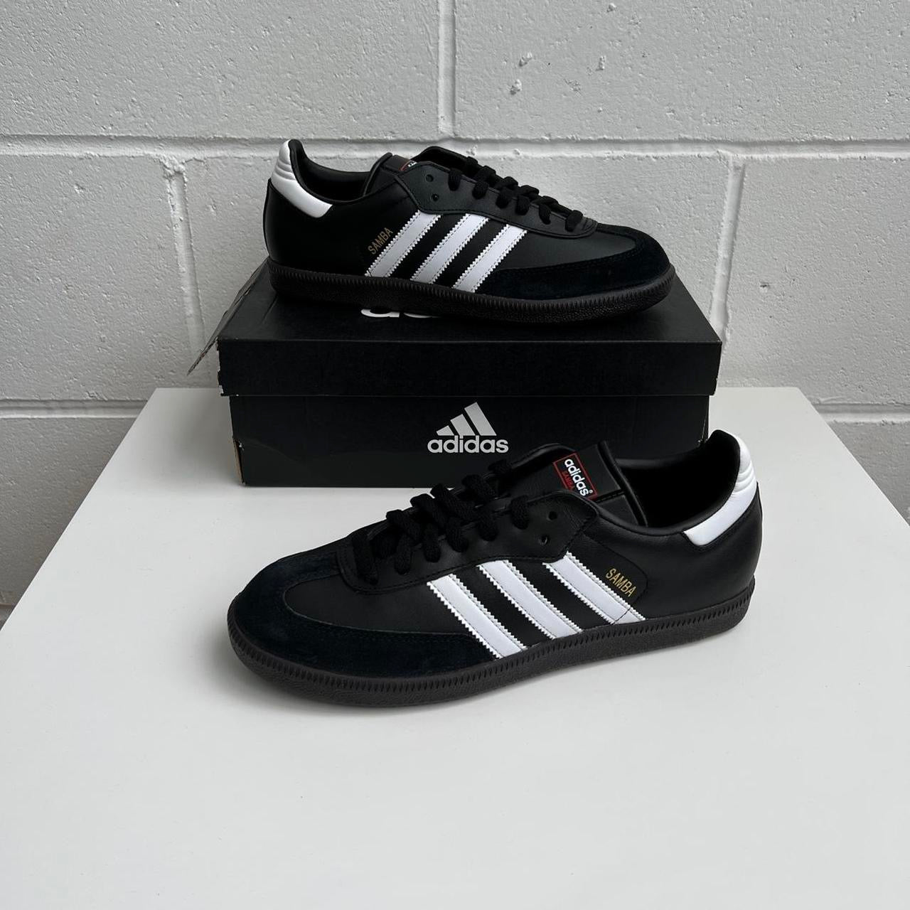 Black samba clearance trainers