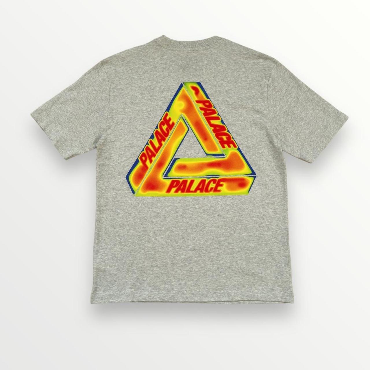 Palace Heat Sensi T-Shirt In Grey Marl