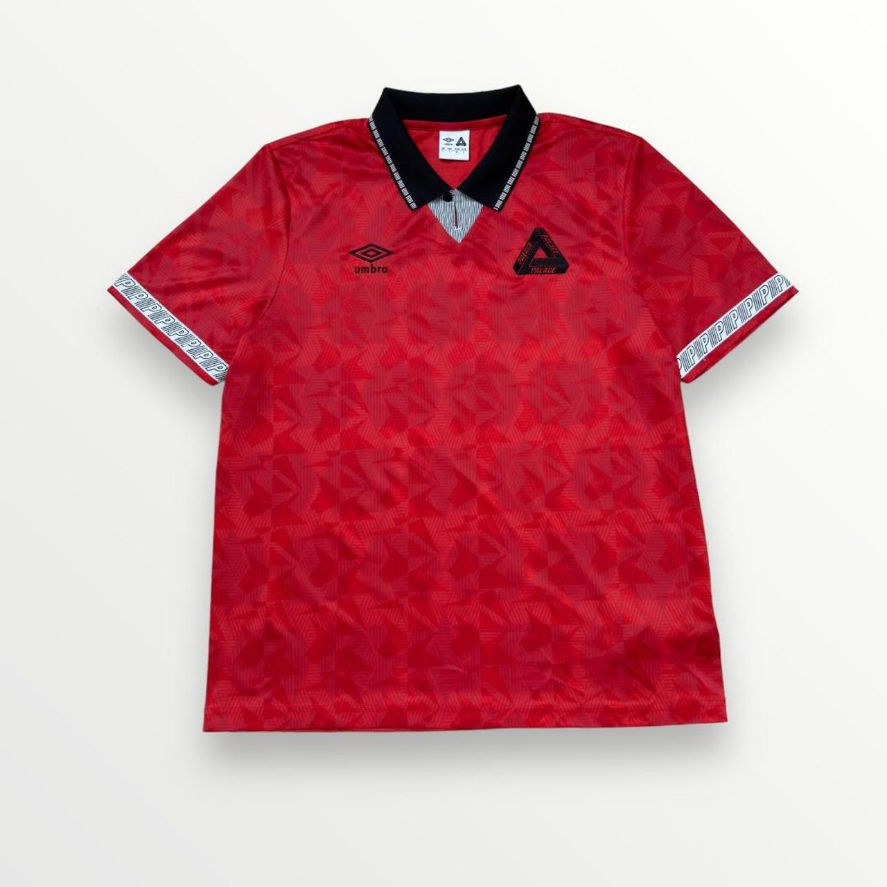 Palace x Umbro Classic Jersey In Vermillion / Red