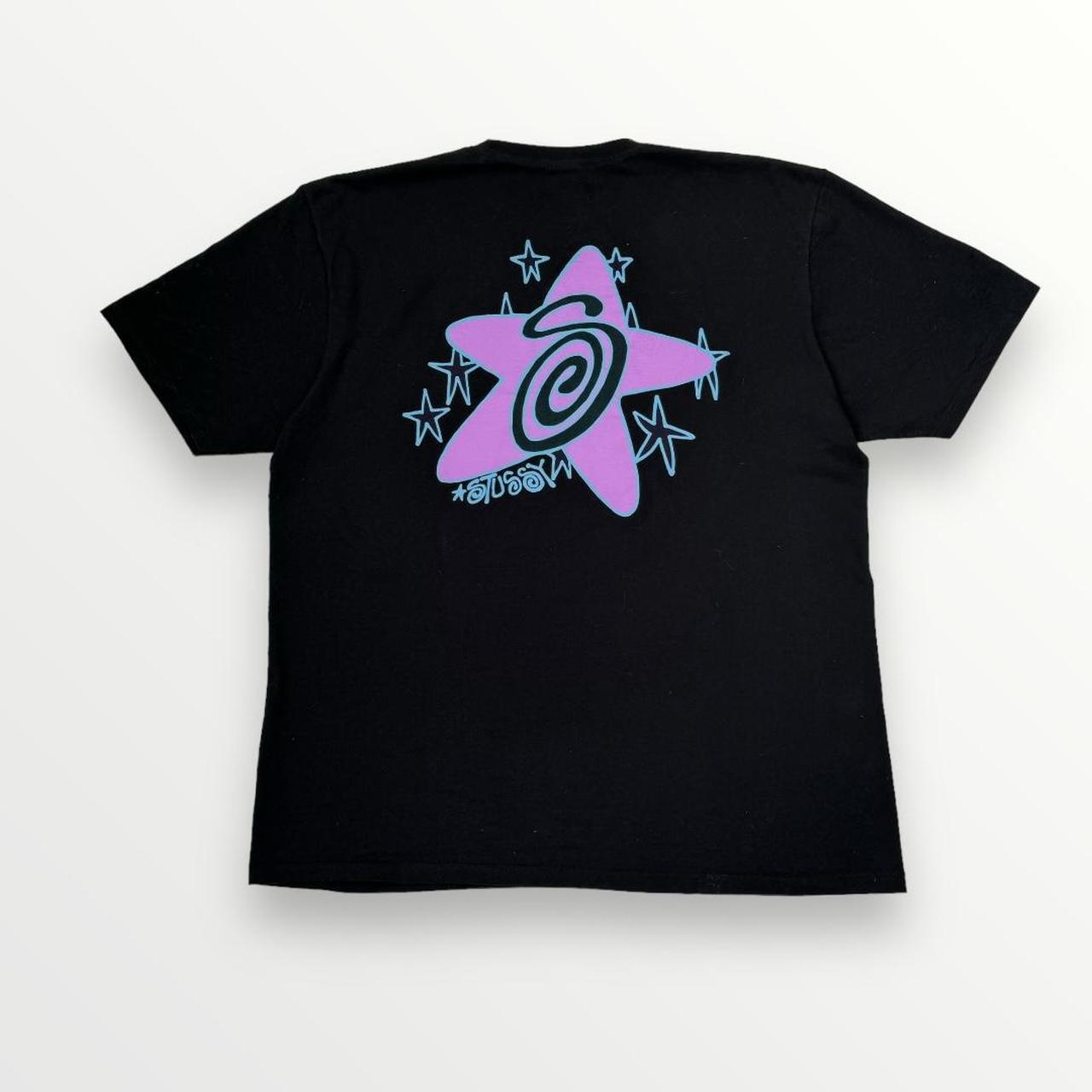 Stussy Galaxy Graphic T-Shirt In Black