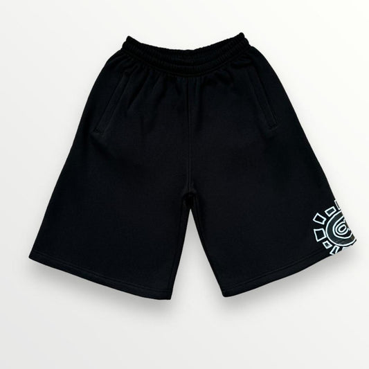 ADWYSD Relaxed Jogger Shorts In Black