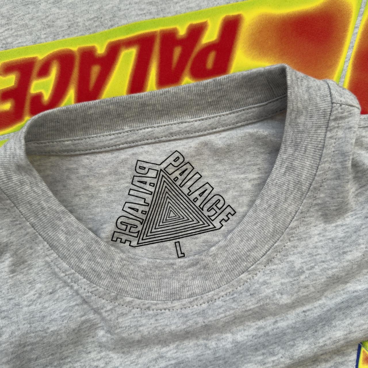 Palace Heat Sensi T-Shirt In Grey Marl