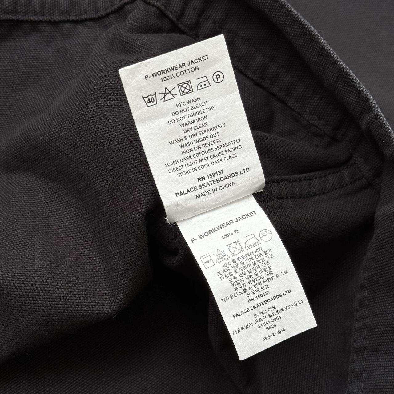 Palace P-Workwear Jacket In Black