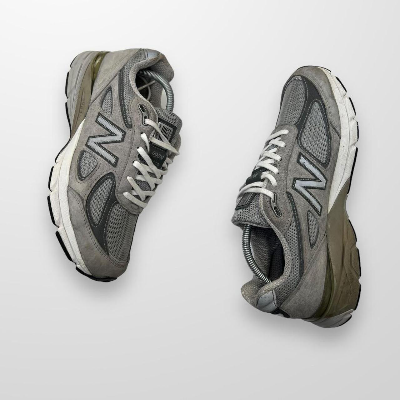 New Balance 990 V4 Trainers In Grey