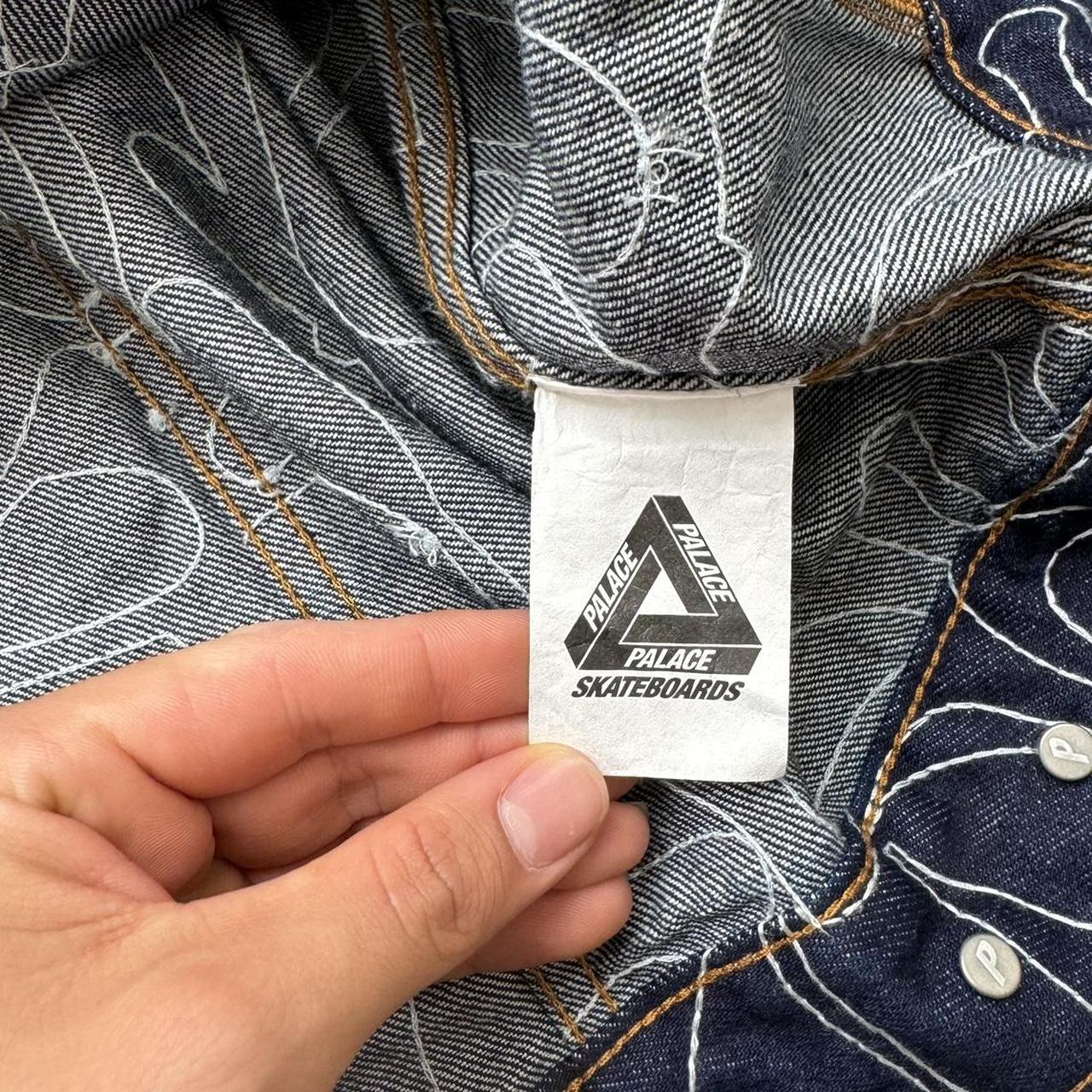 Palace Splat Denim Jacket Indigo