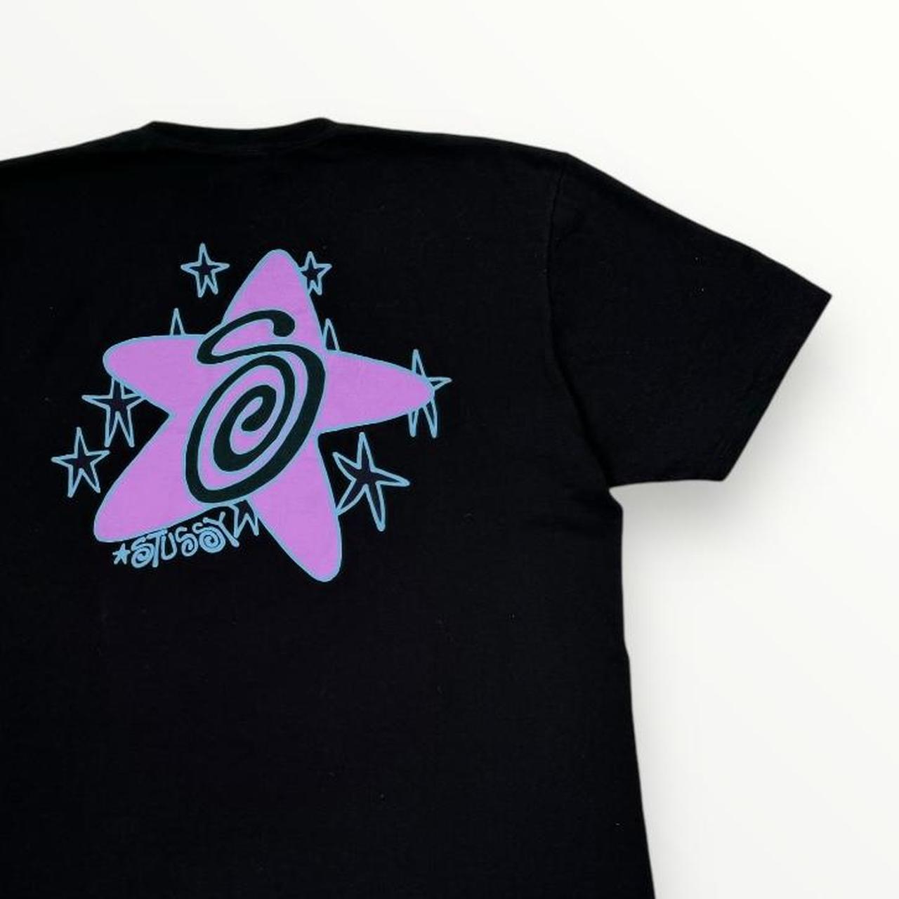 Stussy Galaxy Graphic T-Shirt In Black