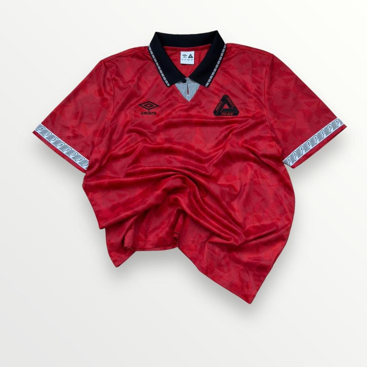 Palace x Umbro Classic Jersey In Vermillion / Red