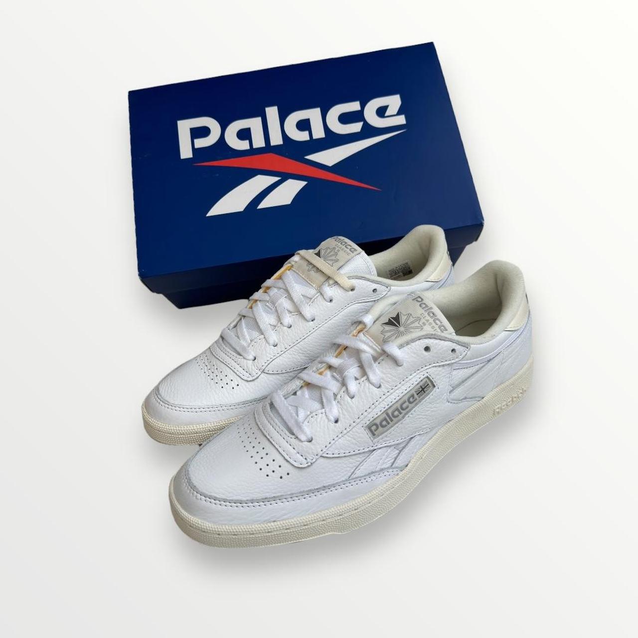 Palace x Reebok Club C Revenge Trainers In White