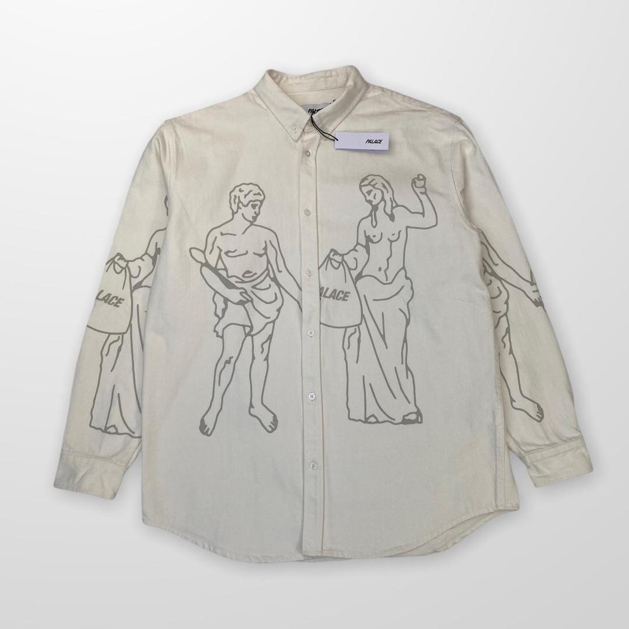 Palace Londinium Denim Shirt In White