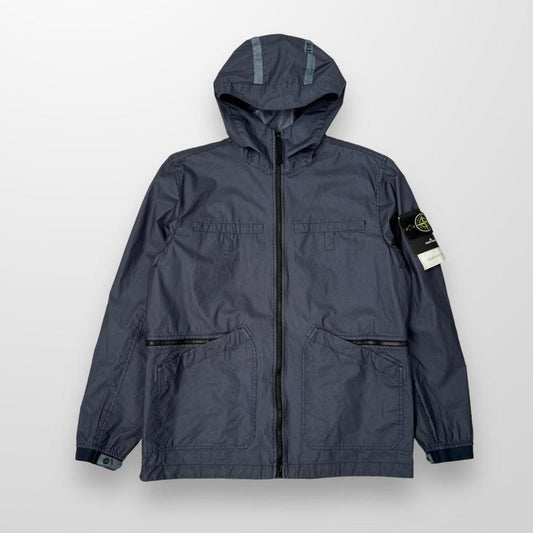 Stone Island Aggressive Gommato Jacket In Grey