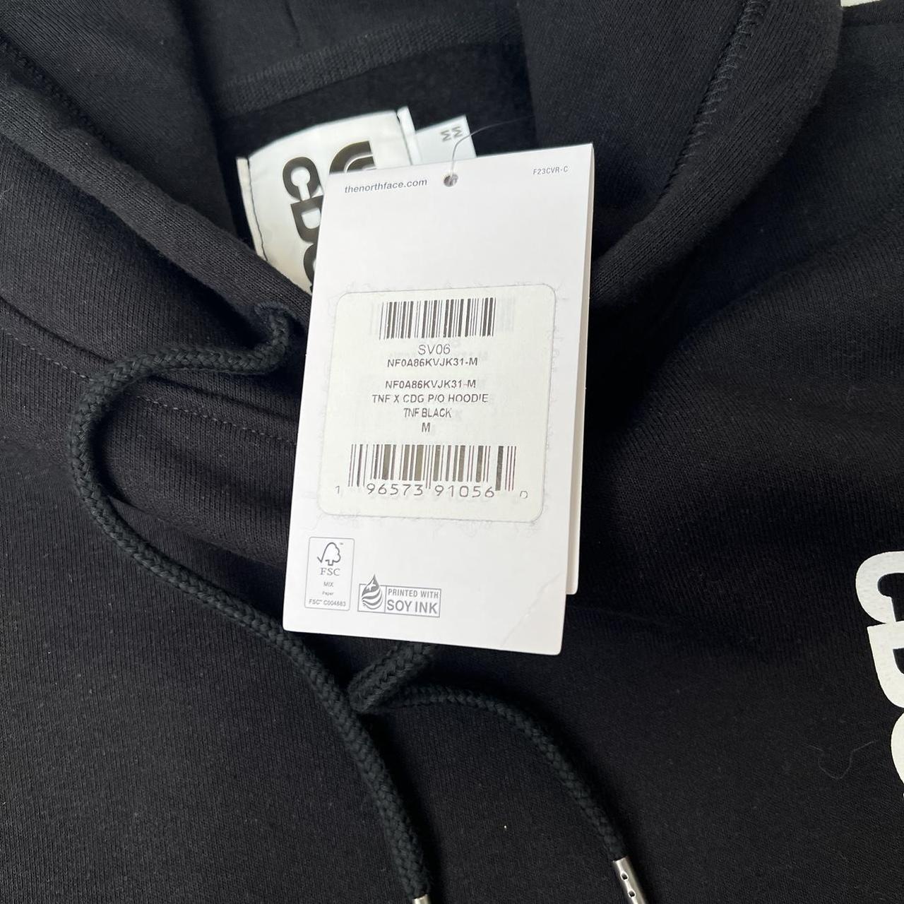 The North Face X CDG Hoodie In Black