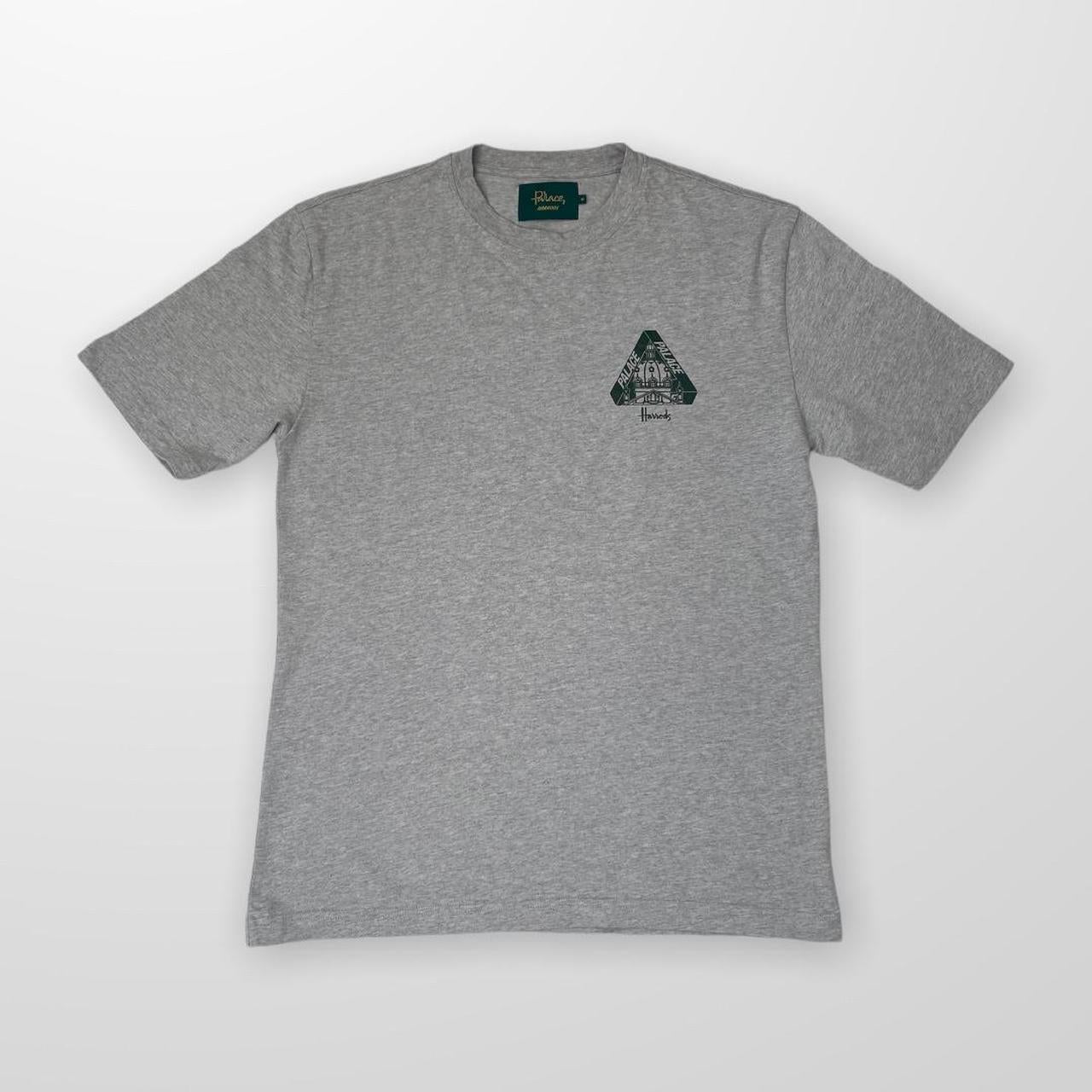 Palace Harrods Crest T-Shirt In Grey