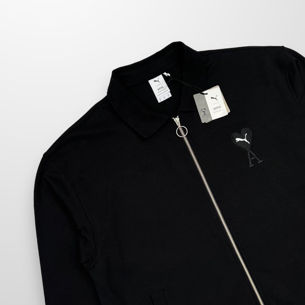 Ami Paris x Puma Track Jacket In Black