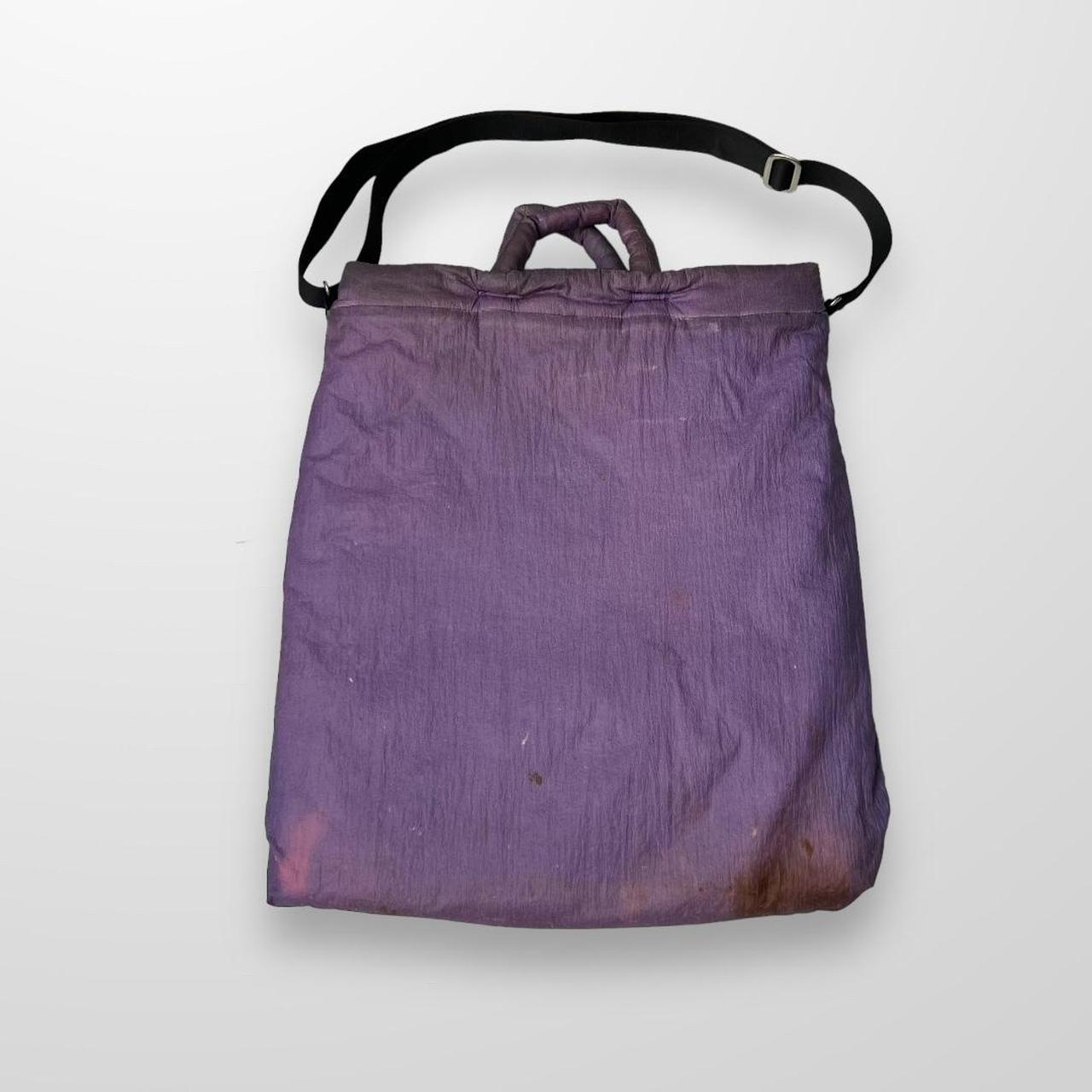 Our Legacy Pillow Tote Bag In Purple