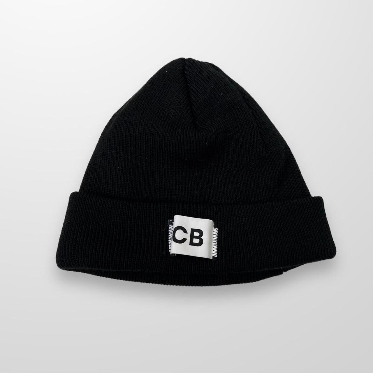 Cole Buxton Beanie In Black W/ White Tag