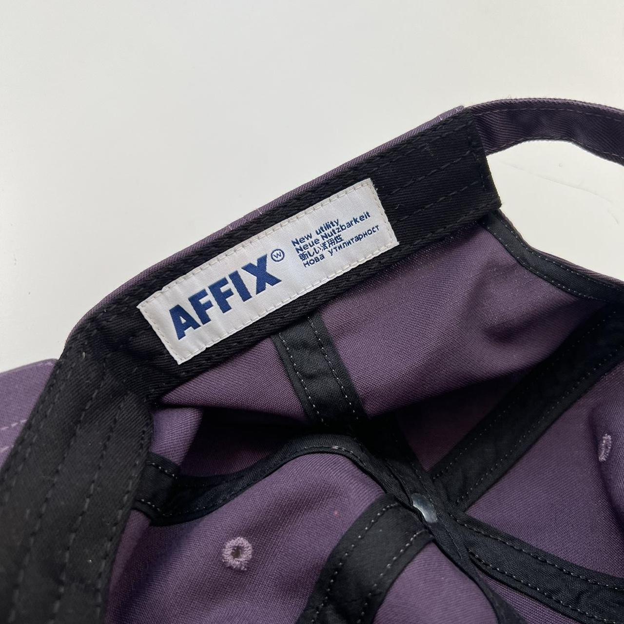 Affix AFFXWRKS Logo Cap In Deep Purple