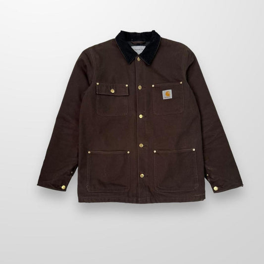 Carhartt WIP Michigan Chore Coat In Brown