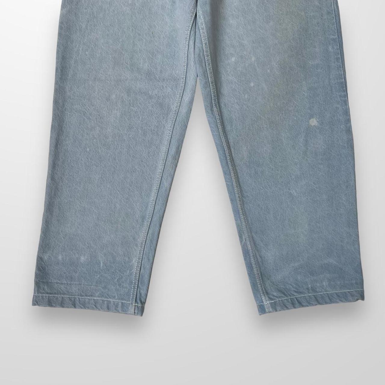 ADWYSD Heavy Duty Denim Light Blue Jeans