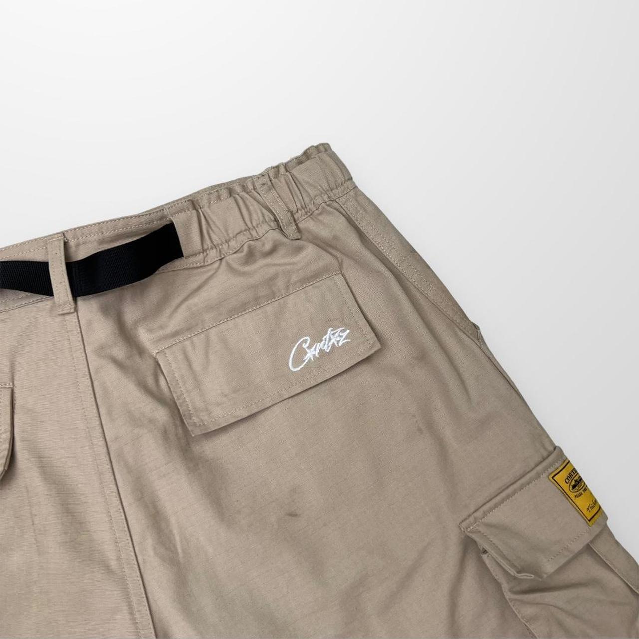 Corteiz Cargo Shorts In Beige