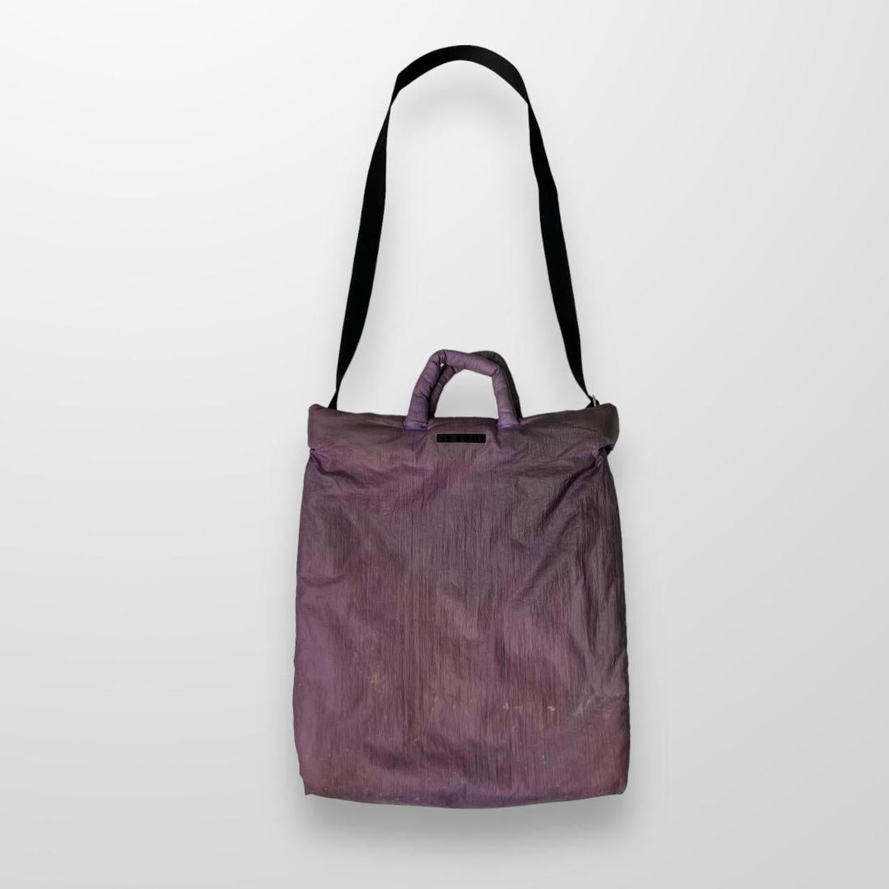 Our Legacy Pillow Tote Bag In Purple