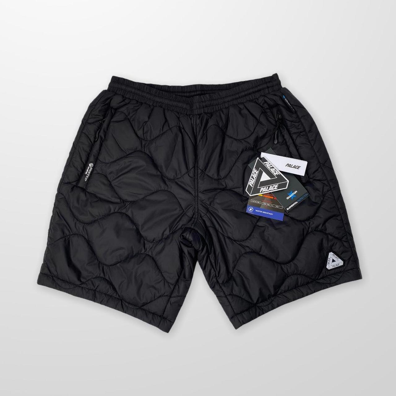 Palace Pertex Quilted Shorts In Black