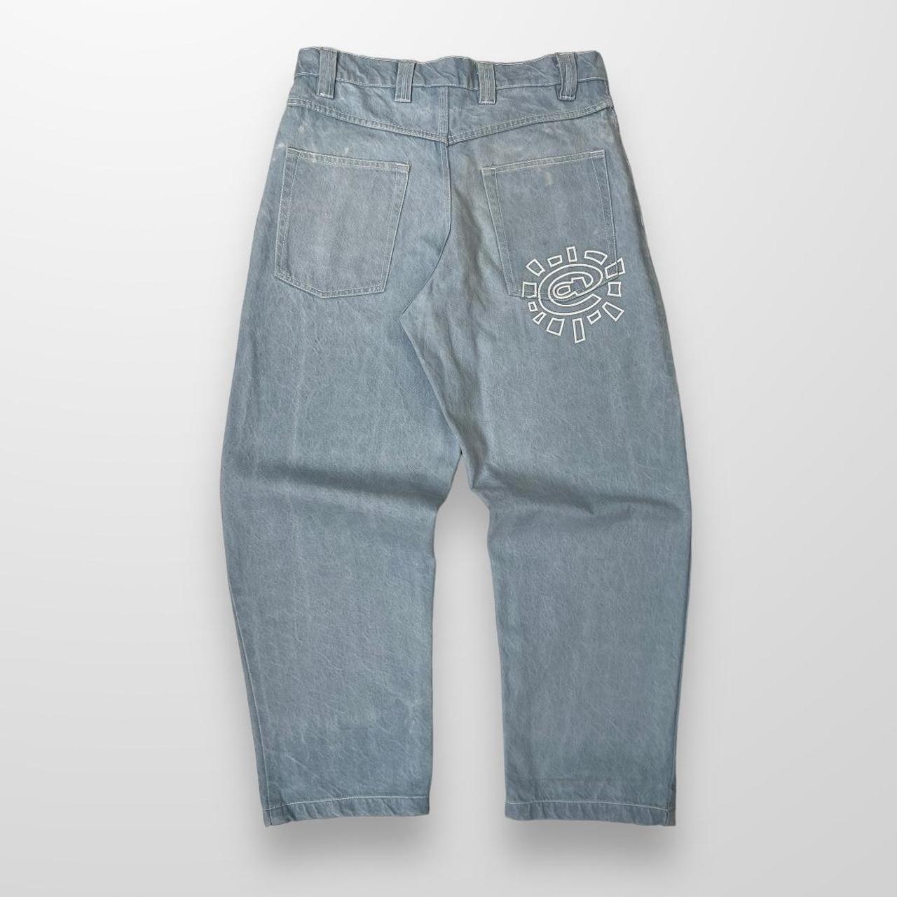 ADWYSD Heavy Duty Denim Light Blue Jeans