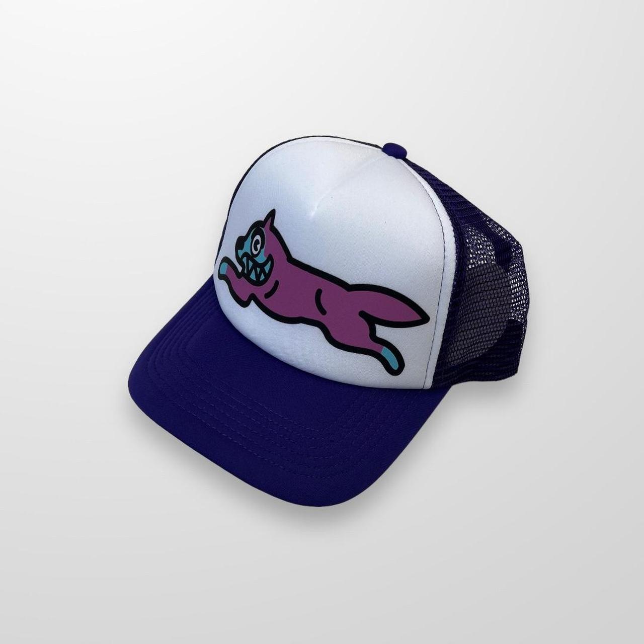 Ice Cream Running Dog Trucker Cap In Purple