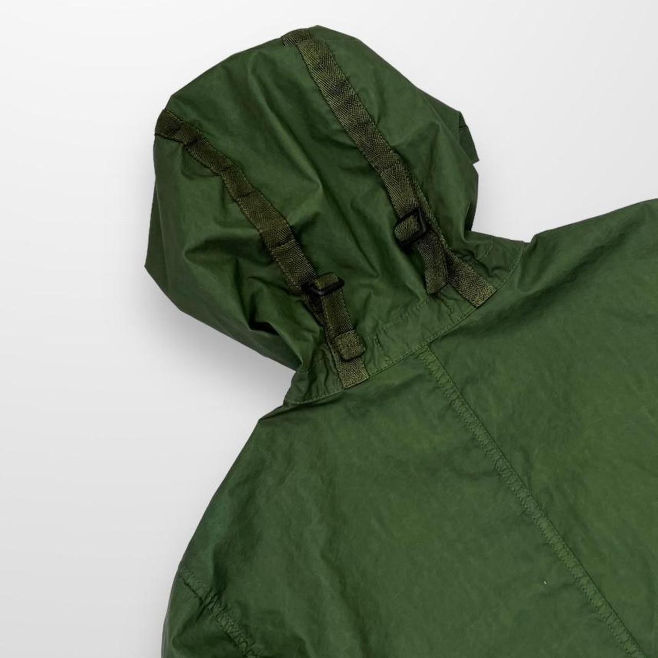 Stone Island Aggressive Gommato Jacket In Green