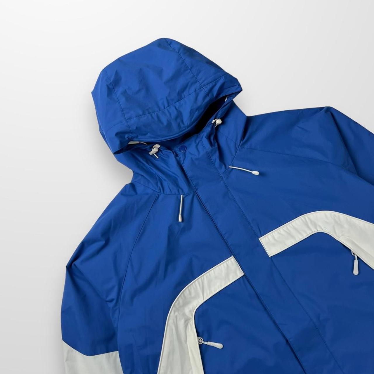 Palace Border Jacket In Blue & White