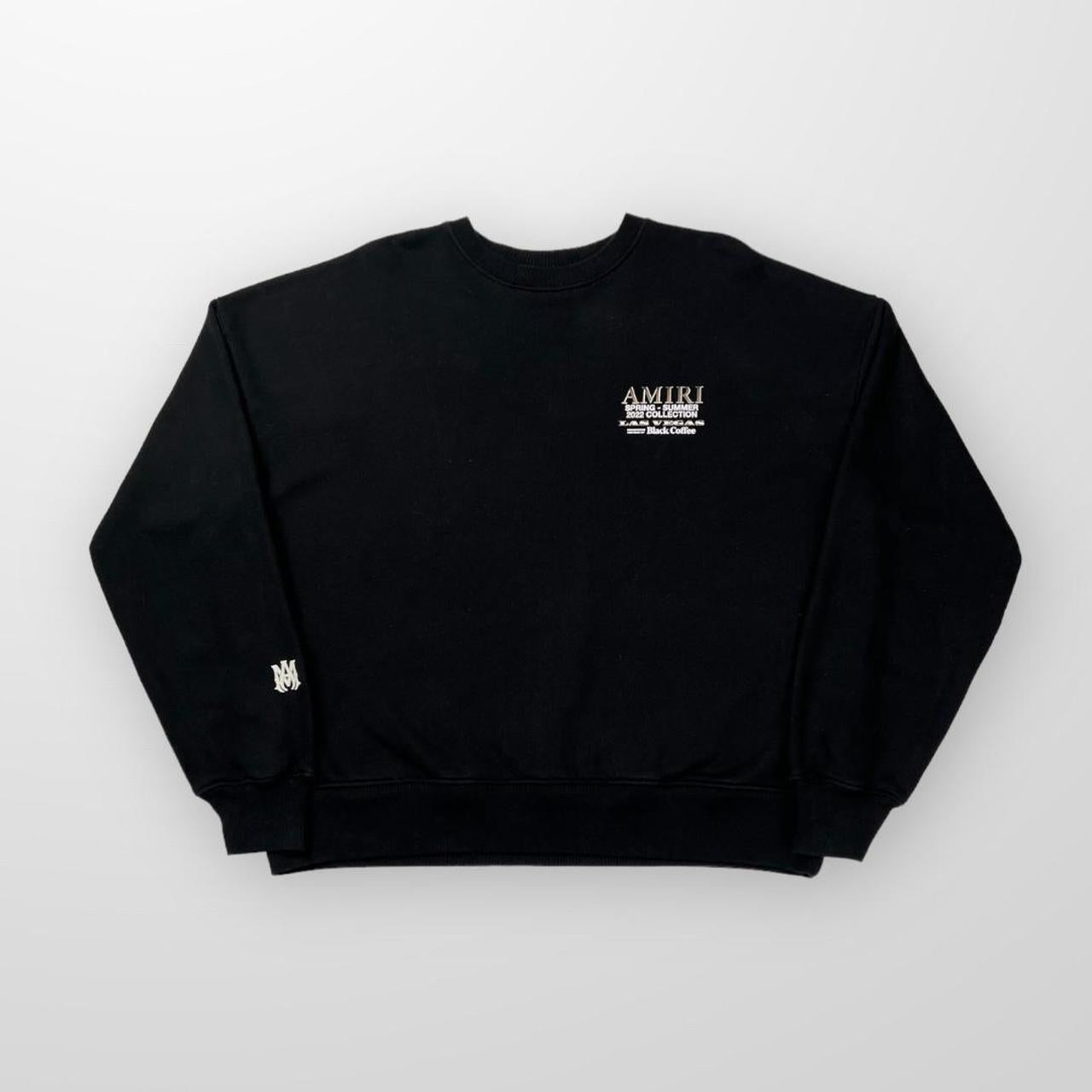 Amiri Spring Summer 2022 Sweatshirt In Black