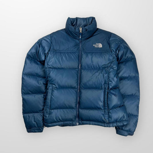 Vintage The North Face 700 Fill Down Puffer Jacket In Blue