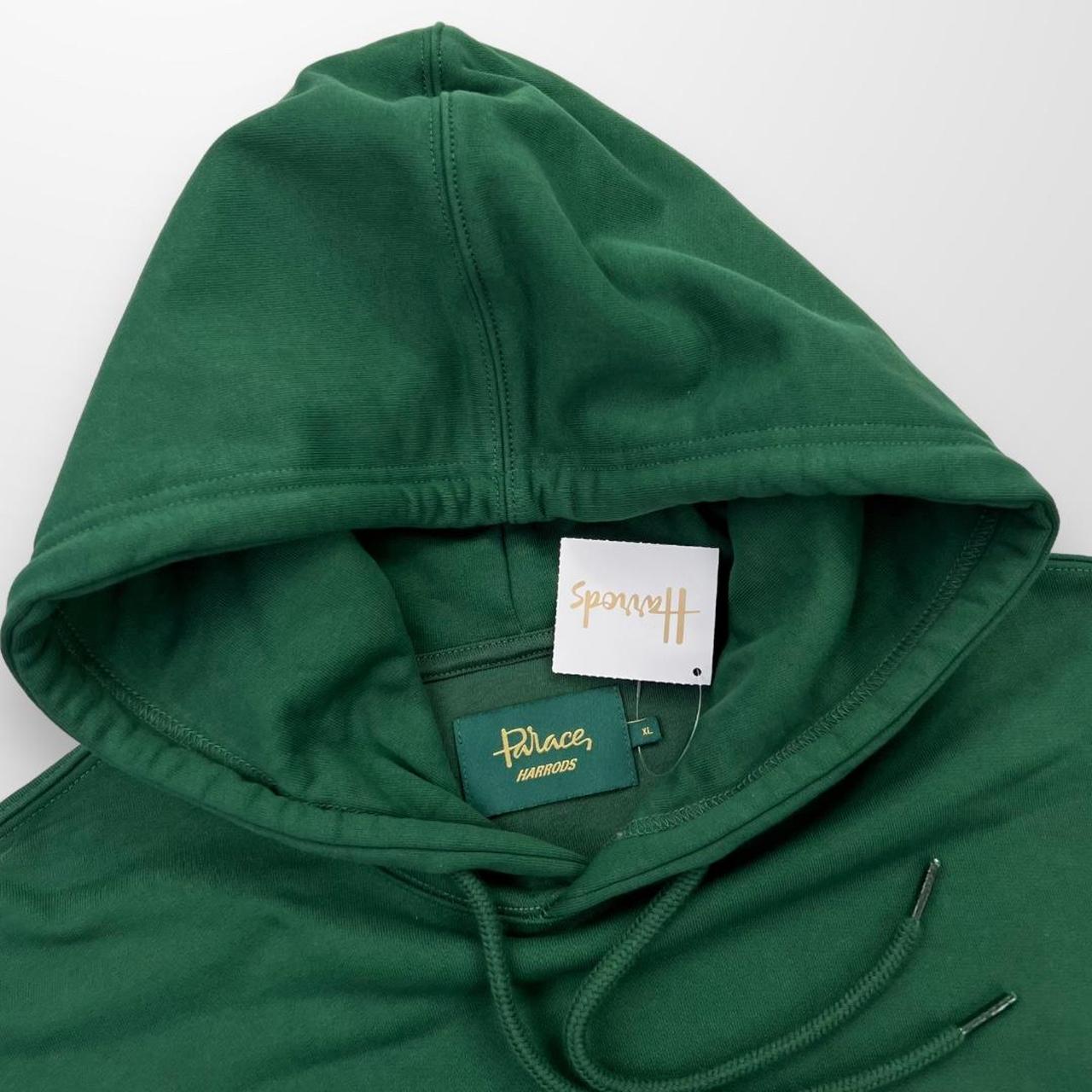 Palace x Harrods Hoodie In Green & Gold