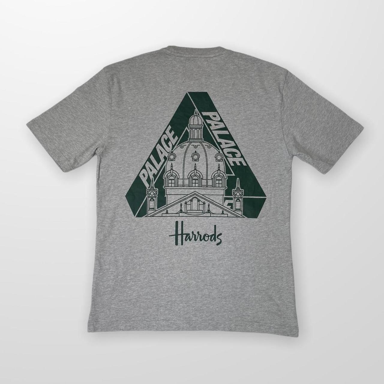 Palace Harrods Crest T-Shirt In Grey