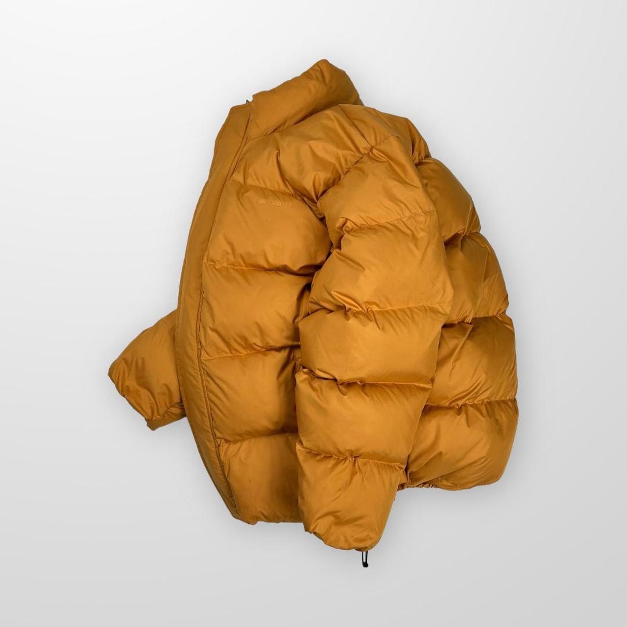 Carhartt WIP Doville Puffer Jacket In Ochre / Yellow