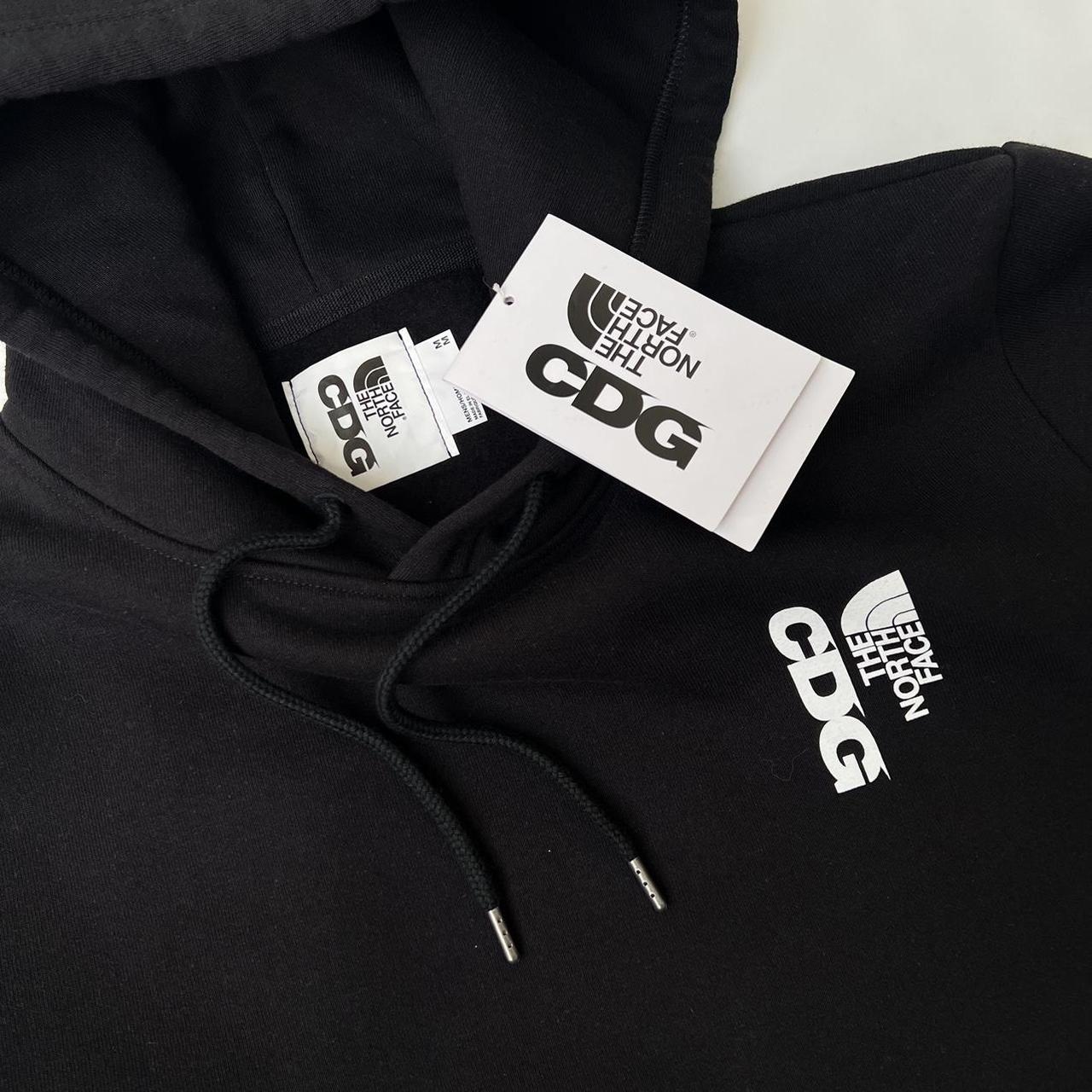 The North Face X CDG Hoodie In Black