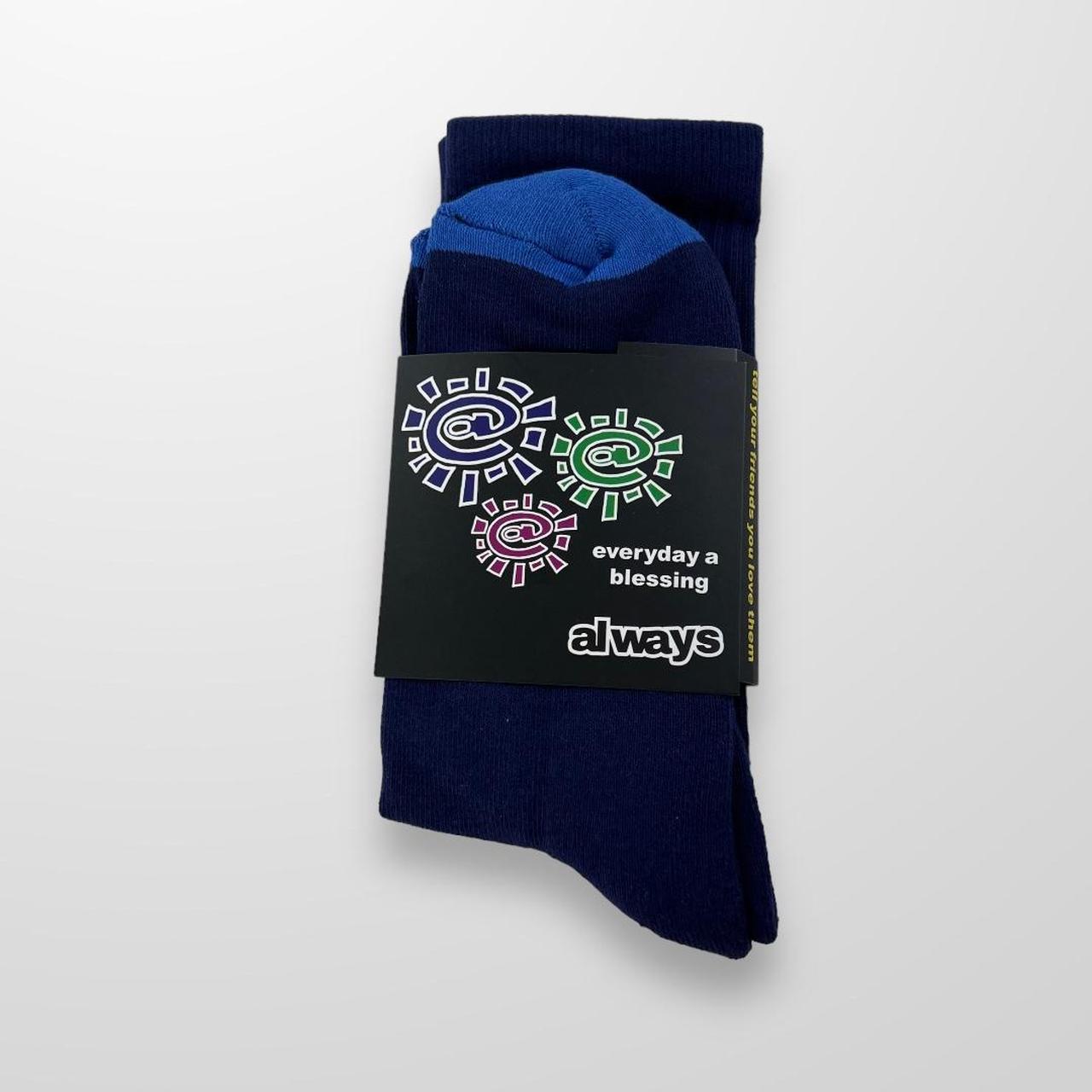 ADWYSD Socks In Navy & Blue