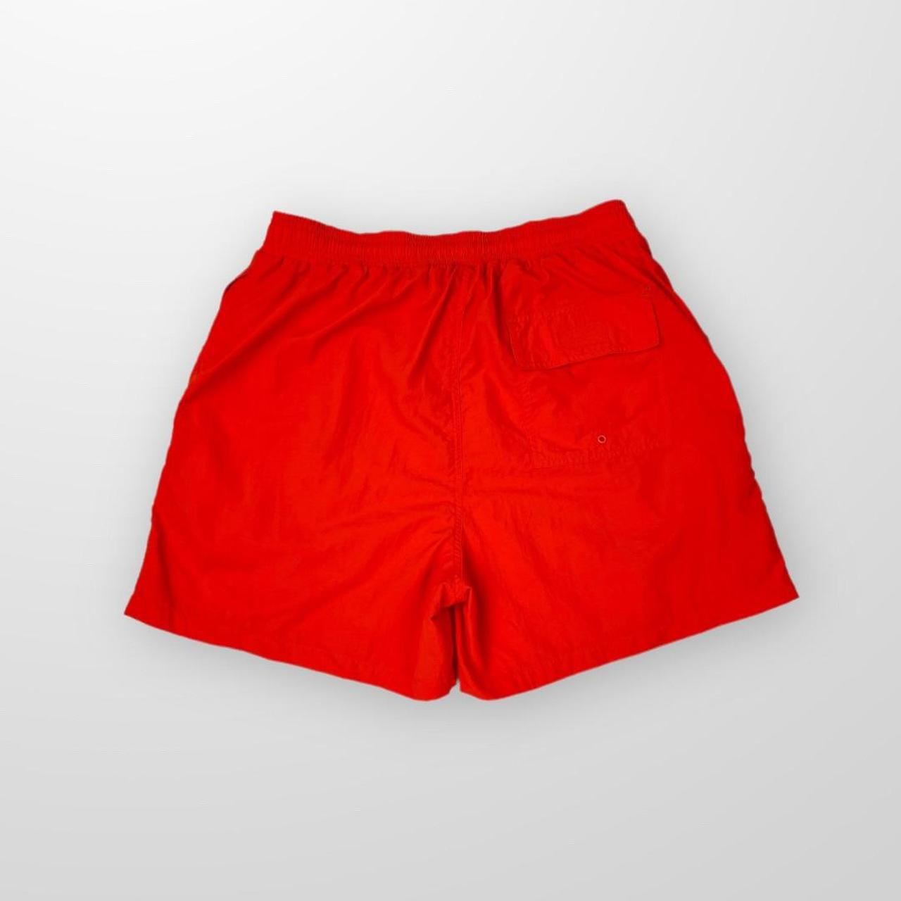 Patta Basic Nylon Swim Shorts In Orange