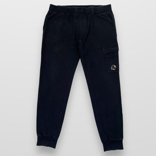 CP Company Cargo Tracksuit Bottoms In Black