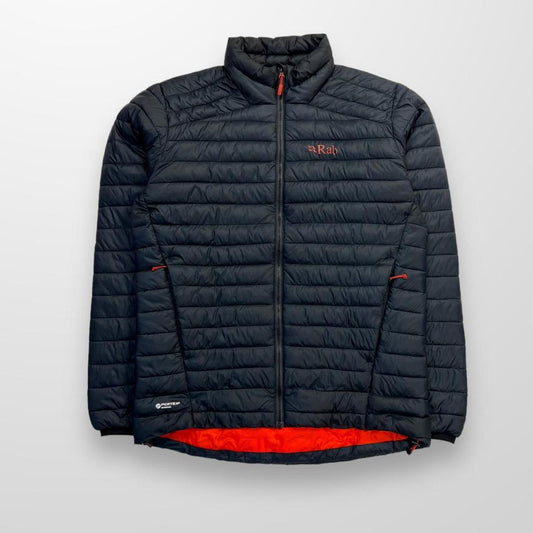 Rab Cirrus Primaloft Jacket In Navy Orange