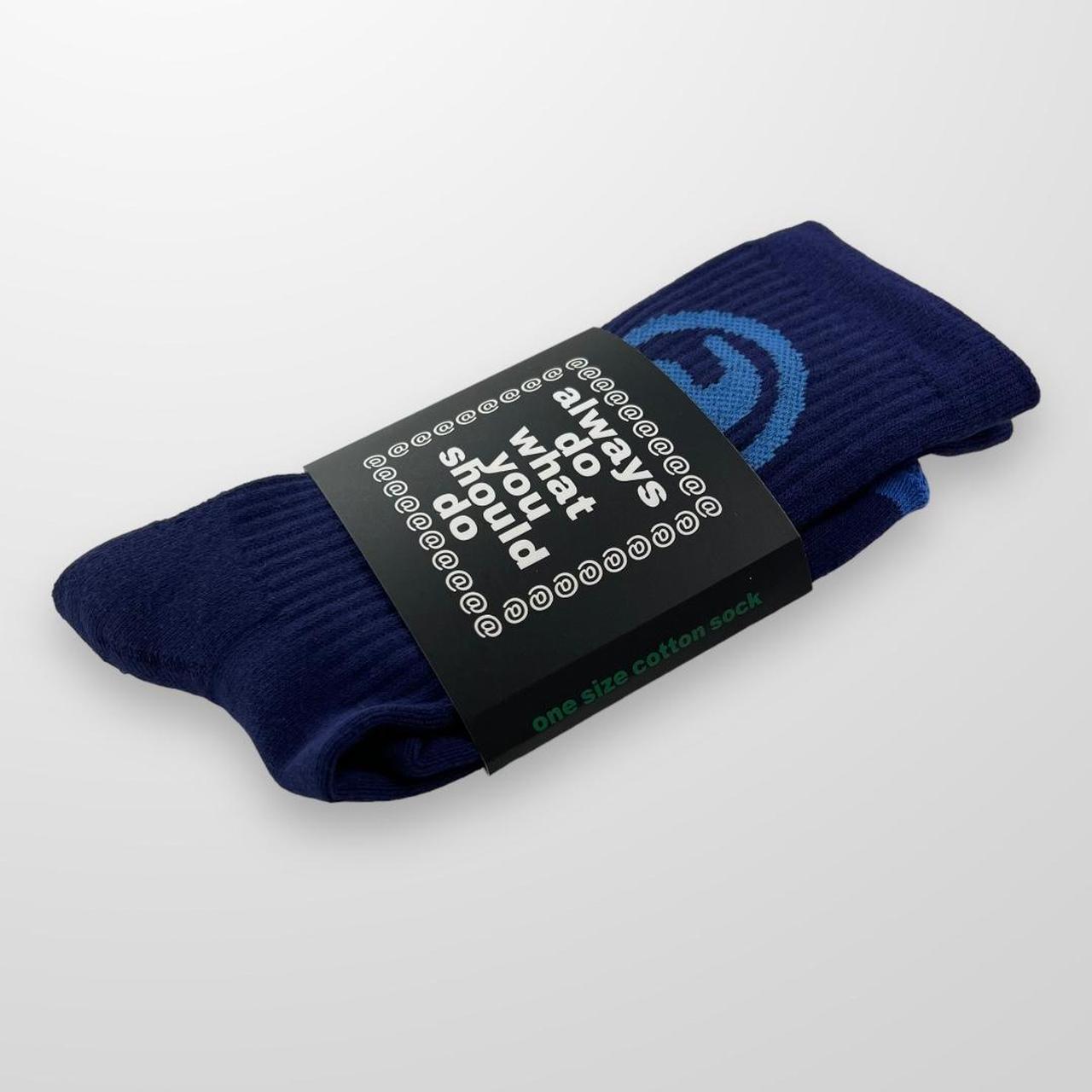 ADWYSD Socks In Navy & Blue