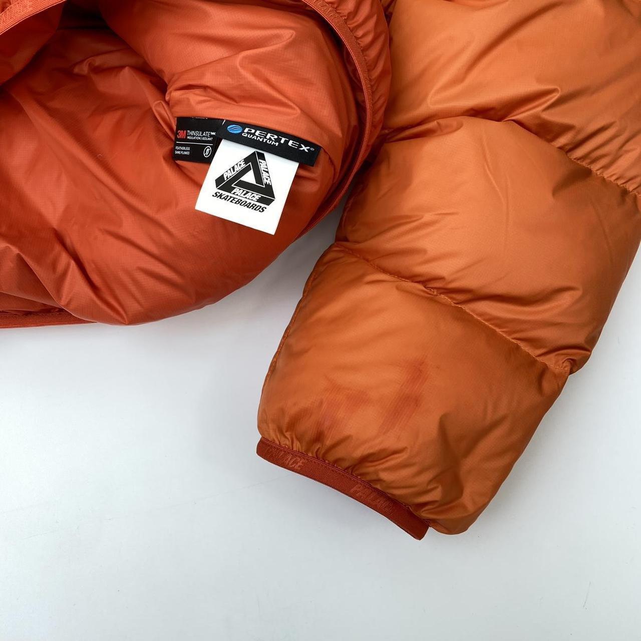 Palace shop orange puffer