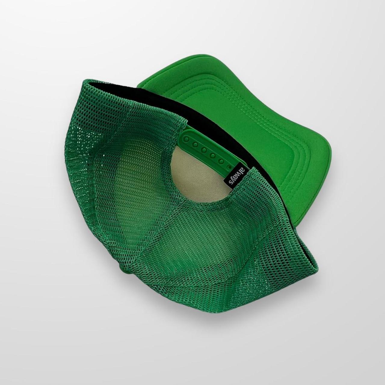 ADWYSD Trucker Mesh Cap In Green & White