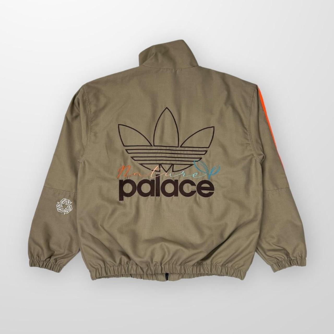 Palace x Adidas Nature Track Top In Blanch Cargo